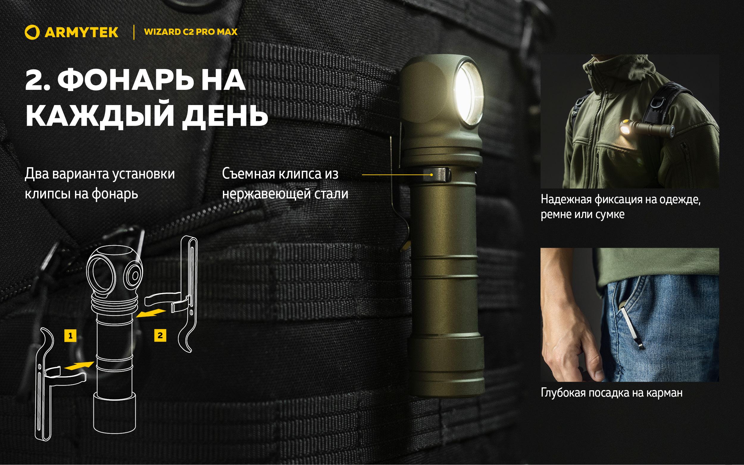 Armytek Wizard_C2_Pro_Max_Olive-RU 03